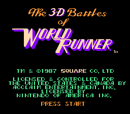 3-D WorldRunner (USA)